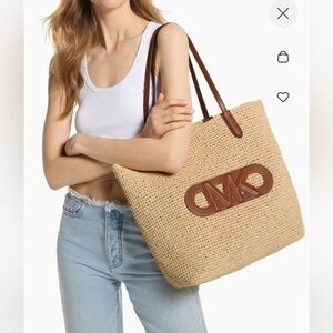 New Michael Kors Extra Large Logo Tote Bag